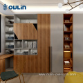 Modern children room and kids bedroom with wardrobes